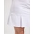 abordables Collection de créateurs-Femme Jupes de golf Rose foncé Noir Blanche Jupes Vêtements de golf pour femmes, tenues, vêtements
