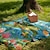 billige Tæpper og sengetæpper-glædelig mors dag gavetæppe havskildpadde landskabsmønster tæppetæppe flannel smidetæpper varmt alle årstider gaver stort tæppe