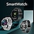 voordelige Slimme polsbandjes-MK22 Slimme horloge 1.32 inch(es) Slimme armband Smartwatch Bluetooth Stappenteller Gespreksherinnering Activiteitentracker Compatibel met: Android iOS Dames Heren Lange stand-by Waterbestendig