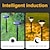 Недорогие Подсветки дорожки и фонарики-Открытый солнечный светильник для дорожек IP65 водонепроницаемый садовый светильник для виллы, заднего двора, парка, двора, ландшафтное украшение 1/2/4 шт.