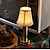 billiga Bordslampor-12-tums sladdlös bordslampa tyg i europeisk stil uppladdningsbar usb-lampa sovrum vardagsrum restaurang atmosfär lampa touch-dimning 2 lägen