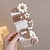 billige Hodeplagg til barn-Barn Unisex Blomstret Hårtilbehør Beige sett i 10 deler / Kaffebjørn 14-delers sett / Stjerne Snowflake Princess