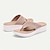cheap Women&#039;s Casual shoes-Women&#039;s Sandals Plus Size Flyknit Shoes Sports Sandals Outdoor Daily Beach Wedge Round Toe Classic Casual Comfort Walking Knit Tissage Volant Magic Tape Black Beige