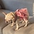 Недорогие Одежда для собак-Платье из искусственной шелковой марли, платье для кошки, собаки, ведро для волос, корги, бублик, ченери, бабочка, свадебное платье, жемчужный Тедди