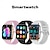 billige Smartwatches-M32 Smart Watch 1.83 inch Smartur Bluetooth Skridtæller Samtalepåmindelse Aktivitetstracker Kompatibel med Android iOS Dame Herre Lang Standby Handsfree opkald Vandtæt IP 67 37 mm urkasse