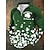 preiswerte 3D-Reißverschluss-Polo-St.Patrick&#039;s Day Herren-Poloshirt mit Reißverschluss, Poloshirt, Golfshirt, Saint Patrick&#039;s Day, St. Patrick&#039;s Day. Patrick&#039;s Day Clover Turndown schwarz weiß grün Outdoor Straße Langarm