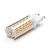 billige LED-kolbelys-6 stk/10 stk keramiske led pærer e14/g9 flimmerfri ac110-265v 54leds smd 2835 led majspære lampe høj effekt e14 led spotlight til krystallys
