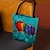 olcso Grafikus nyomtatott táskák-Női Teher Válltáska Vászon táska Poliészter Bevásárlás Napi Szabadság Nyomtatás Nagy kapacitás Összecsukható Könnyű Madár Stétszürke Világos piros Zöld