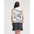 billiga Designerkollektion-Dam Vandringspolotröja Vit Ärmlös Överdelar Rand Golfkläder för damer Kläder Outfits Bär kläder