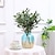 ieftine Plante Artificiale-crengi artificiale de măslin pentru decorarea casei: decorațiuni de birou diy utilizate în mod obișnuit pentru aranjamente de vază, acasă, restaurant, decor de masă de birou