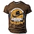 Χαμηλού Κόστους Ανδρικά 3D T-shirts-Γραφική καπέλο Υψηλής Ποιότητας Καθημερινό Στυλ δρόμου Ανδρικά 3D εκτύπωση Μπλουζάκι Μπλουζάκι μπλουζάκι Υπαίθρια Αθλήματα Αργίες Εξόδου Κοντομάνικη μπλούζα Μαύρο Καφέ Πράσινο Χακί Κοντομάνικο