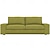 זול IKEA כיסויים-כיסוי ספת פשתן פוליאסטר 3 מושבים kivik בצבע אחיד של איקאה 100% פוליאסטר כיסויי החלקה