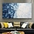 billige Abstrakte malerier-håndmalt abstrakt blå landskap veggkunst original geometrisk hjemmeinnredning oljemaleri minimalistisk lerret tekstur maleri personlig gave uten ramme