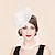Χαμηλού Κόστους Fascinators-κεφαλόδεσμοι fascinators καπέλα sinay πιατάκι καπέλο καπέλο sinamay καπέλο γαμήλιο πάρτι τσαγιού γάμος βρετανικής με μπουμπούνες καπέλα κεφαλής