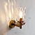 billige LED-væglys-led væglampe，indendørs postmoderne kreativ kobber mat metalglas brydning vand væglampe stue dekorationslampe sengelampe，varm hvid 110-120v 220-240v