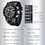 voordelige Digitaal Horloge-SANDA Heren Digitaal horloge Grote wijzerplaat Voor buiten Sportief Tactisch Lichtgevend Stopwatch Wekker Aftellen Siliconen Horloge