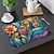ieftine Placemats &amp; Coasters &amp; Trivets-lenjerie de pat pentru mese de sufragerie colorate abstractie rezistente la căldură rezistente la apă rezistente la ulei și izolate covorașe de masă pentru bucătărie pentru bucătărie centru de cafea