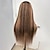 abordables Perruques à dentelle frontale-Perruque Lace Front Wig naturelle lisse et longue, ombrée, 13x4, perruque Lace Front Wig transparente, densité 4/27 150, à reflets, pour femmes