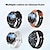 abordables Montres connectées-HW22 Montre intelligente 1.28 pouce Smartwatch Montre Connectée Bluetooth Podomètre Rappel d&#039;Appel Moniteur d&#039;Activité Compatible avec Android iOS Femme Hommes Longue Veille Mode Mains-Libres