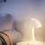 Недорогие Настольные лампы-Перезаряжаемая настольная лампа в виде гриба с регулируемой яркостью, светодиодная настольная лампа для столовой, водонепроницаемая портативная металлическая настольная лампа с бесступенчатым