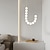 Недорогие Подвесные огни-светодиодный подвесной светильник, островной дизайн, французская креативная металлическая стеклянная лампа одного дизайна, подходит для вилл, двухуровневых зданий и лестниц, теплый белый + белый +