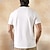 Χαμηλού Κόστους Γραφικά πουκάμισο ανδρών-Εθνική Σημαία Λευκό Βαθυγάλαζο Πουκάμισο Henley Μπλουζάκι μπλουζάκι Ανδρικά Γραφικός 100% Βαμβάκι Πουκάμισο Μοντέρνα Κλασσικό Πουκάμισο Κοντομάνικο Άνετο μπλουζάκι Υπαίθρια Αθλήματα Διακοπές Καλοκαίρι