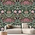 cheap Floral &amp; Plants Wallpaper-Cool Wallpapers Flower Wallpaper Wall Mural Roll Inspired by William Morris Sticker Peel Stick Removable PVC/Vinyl Material Self Adhesive/Adhesive Required Wall Decor for Living Room Kitchen Bathroom