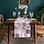 Χαμηλού Κόστους Τραβέρσες (Ράνερ)-floral print σε country style runner τραπέζι, διακόσμηση τραπεζαρίας κουζίνας, print ντεκόρ τραπεζιού για εσωτερικούς εξωτερικούς χώρους σπίτι εξοχική διακόσμηση γάμου γενεθλίων