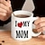 abordables Mugs et tasses-1pc cadeau de fête des mères pour maman tasses drôles pour ses cadeaux de maman j&#039;aime ma tasse à café cadeaux idéaux pour maman cadeaux d&#039;anniversaire pour femmes cadeau de bébé pour maman tasse