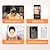 cheap Video Door Phone Systems-1 pcs Smart Security Doorbell Camera Home Wireless 2.4G-WiFi VideoDoorbell  Infrared NightVision Remote Video Call Capture Visitor Photos Anti-theft Device APp Security Doorbell