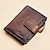 cheap Men&#039;s Bags-Men&#039;s Wallet Credit Card Holder Wallet Leather Outdoor Daily Holiday Zipper Large Capacity Durable RFID Blocking Solid Color D05508 yellow brown cowhide (anti-theft brush) D05508 vintage black