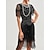 cheap Historical &amp; Vintage Costumes-Retro Vintage Roaring 20s 1920s Flapper Dress Cocktail Dress The Great Gatsby Flapper Girl Women&#039;s Sequins Tassel Fringe Carnival Wedding Party / Evening Wedding Party Dress
