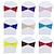 cheap Mr &amp; Mrs Wedding-50PCS Wedding Chair Decorations Stretch Chair Bows and Sashes for Party Ceremony Reception Banquet Spandex Chair Covers slipcovers