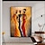 tanie Obrazy z ludźmi-3 kobiety stojące malarstwo abstrakcyjne ręcznie robione na płótnie bardzo duży obraz na ścianę duże płótno bardzo duży obraz firgurowy dekoracja ścienna domu