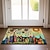 voordelige Portier-kleurrijke huizen deurmat vloermatten wasbare tapijten keukenmat antislip oliebestendig tapijt binnen buiten mat slaapkamer decor badkamer mat entree tapijt