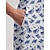 billiga Kvinnors golfkläder-Dam Vandringspolotröja Blå Ärmlös Överdelar Blommig Golfkläder för damer Kläder Outfits Bär kläder