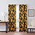 cheap Blackout Curtain-Blackout Curtain Sunflowers Curtain Drapes For Living Room Bedroom Kitchen Window Treatments Thermal Insulated Room Darkening