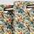 ieftine Cortina de oprire-perdea opaca cortina papagal tropical draperii pentru sufragerie dormitor bucatarie tratamente ferestre termoizolate innegrirea camerei