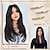 cheap Clip in Extensions-Clip in Hair ExtensionsBlack Hair Extensions for Women Straight Layered Hair Extensions Synthetic Heat Resistant Long Wavy Daily Use 20 Inch