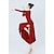 tanie Stroje balowe-Taniec latynoamerykański Taniec balowy Sukienka Czysty Kolor Damskie Szkolenie Dzienne zużycie Długi rękaw Wysoki POLI