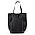 cheap Handbag &amp; Totes-Women&#039;s Shoulder Bag Bucket Bag Cowhide Daily Zipper Black