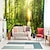 cheap Nature&amp;Landscape Wallpaper-Cool Wallpapers Forest Nature Landscape Wallpaper Roll Sticker Peel and Stick Removable PVC/Vinyl Material Self Adhesive/Adhesive Required Wall Decor for Living Room Kitchen Bathroom