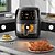 cheap Home Appliances-Large Colorful Touch Screen Air Fryer - 6L Capacity Adjustable Time And Temperature Multi-Functional And Convenient For Home Use