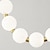 baratos Luzes pendentes-luz pendente LED, design de ilha, lâmpada de vidro de metal criativa francesa de design único, adequada para vilas e edifícios duplex e escadas, branco quente + branco + luz neutra 110-120v 220-240v