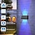 baratos Candeeiros Luzes de Exterior-luz de parede solar ao ar livre sem fio ip65 à prova dip65 água lâmpada noturna solar para cima e para baixo iluminação luz de parede de lavagem para parede de deck garagem jardim pátio café bar