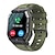 voordelige Smartwatches-K55 militaire smart watch mannen 1.85inch bluetooth oproep 350mah 24h gezonde monitor outdoor ip68 waterdichte smartwatch