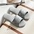 levne Domácí pantofle-ležérní embosované skluzavky pantofle protiskluzové pohodlné pantofle s otevřenou špičkou pro vnitřní venkovní na pláž jaro léto