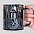 abordables Mugs et tasses-tasses de moteur de mécanicien de nouveauté tasses à café uniques tasse de fête des pères tasse de café drôle de mécanicien d&#039;art automobile cadeaux de papa cool de fille fils femme pour noël