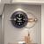 tanie Dekoracje ścienne-luksusowy cichy zegar ścienny nowoczesny design salon wystrój domu duża dekoracja ścienna zegary dekoracja domu zegarek ścienny igła 80 * 38 cm 100 * 48 cm