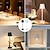 billige Bordlys-genopladelig led ledningsfri bordlampe 3 farveskiftende usb led skrivebordslampe til restaurant bar sengelampe indretning